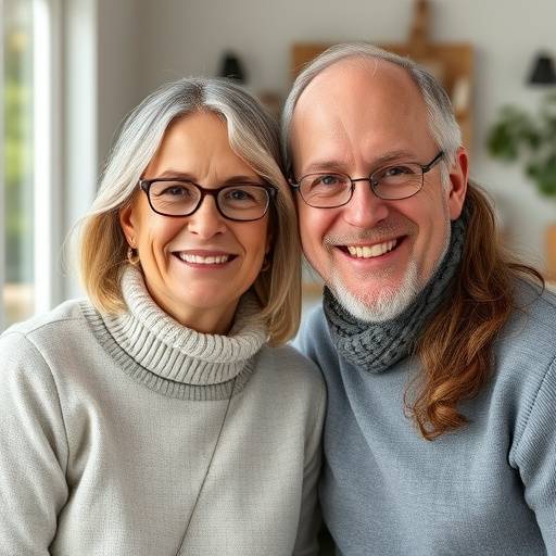 Photo de Clara et Antoine Dubois, fondateurs de Home Comfort, souriants et regardant vers l'avenir